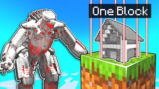 Mecha Godzilla VS Most Secure One Block House