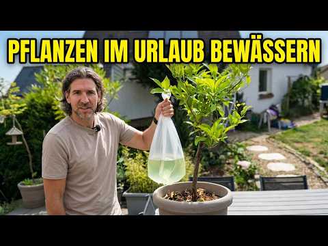 Vacation Garden Watering - This Trick Actually Works!