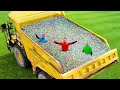 I filled my dump truck with orbeez