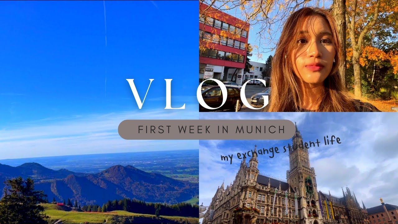 มาแลกเปลี่ยนที่มิวนิค, ไปมหาลัย TUM, Marienplatz l First week in Munich • my exchange student life