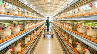 Chicken Farming - Raising Laying Hens For Eggs - Harvesting Chicken Eggs