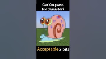 1 bit 2 bits 4 bits 8 bits 16 bits 32 bits 64 bits Minecraft Spongebob Gary
