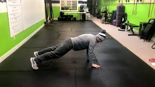 High Plank Reach