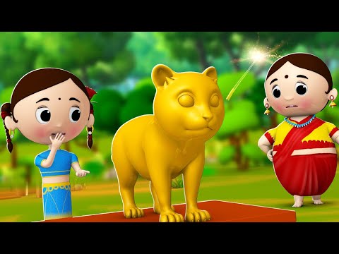 जादुई सोने की बिल्ली - Magical Golden Cat Story | Hindi Moral Stories for Kids | JOJO TV Kids