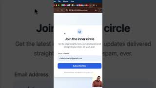 Build a Clean Newsletter Sign-up Card | Tailwind CSS 🚀