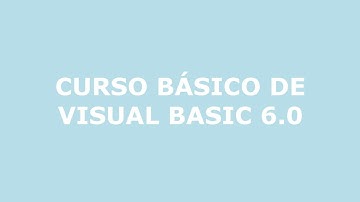 CURSO BÁSICO DE VISUAL BASIC 6.0 TUTORIAL Nº4