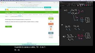 IXL: Find the slope from two points MD5
