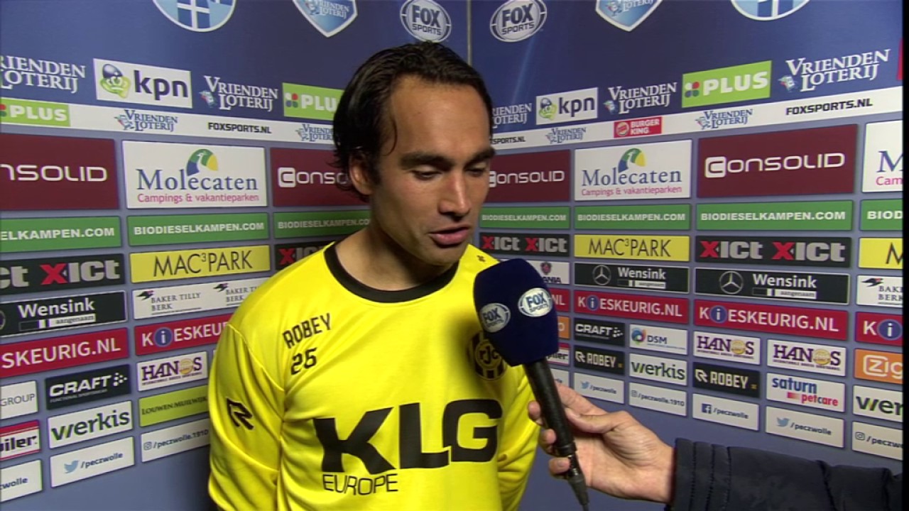 PEC Zwolle - Roda JC Kerkrade 5 november 2016 [interview Ard van Peppen] play