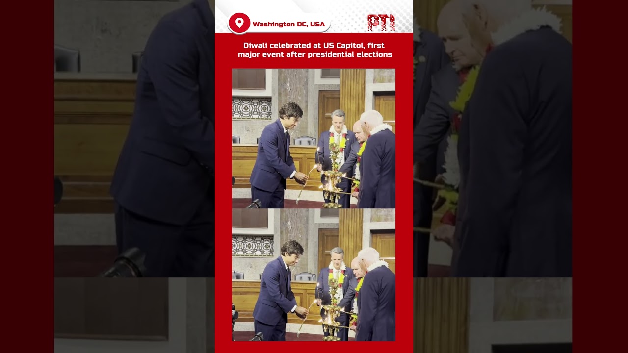 Diwali celebrated at US Capitol, first major event after presidential elections