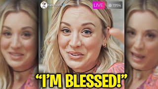 IG LIVE: Kaley Cuoco Emotional Video After Announcing Pregnancy