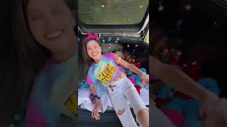 Turning tesla into a fort #shorts #spyninja #tesla