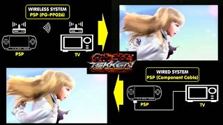 PSP Accessories / 악세서리들/ Accesorios - Wireless Video System / Sistema de Video Inalambrico - RARE