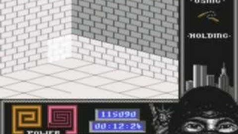c=64 Longplay The Last Ninja 2 - Level 4