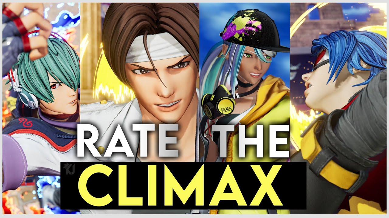 KOFXV: King Of Fighters XV - ALL CLIMAX Moves (Reaction)