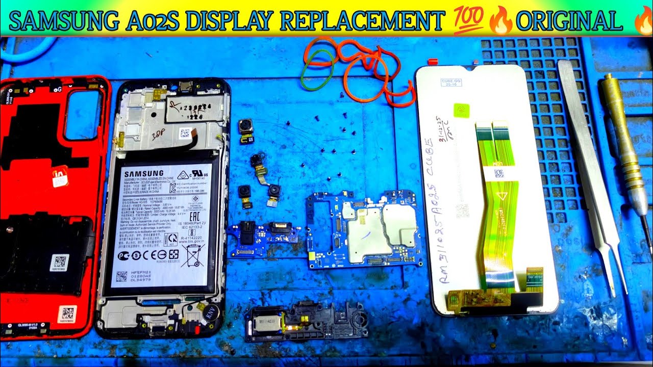 Samsung A02s Original Combo Replacement: Step-by-Step Guide| Fix your Samsung A02s like a pro. 