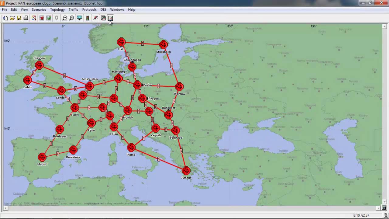 Opnet simulator - YouTube