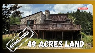 APPALACHIA, 49 Acres LAND $135k w/House & Garage, West Virginia