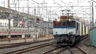 3071レ　EF64-1046号機【広島更新】　久喜駅通過