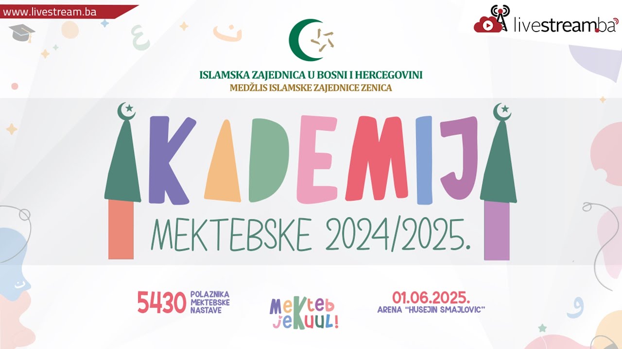 Akademija polaznika mektebske pouke MIZ Zenica - 2024/2025. godine