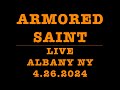 Armored saint live in albany 42624 full concert 4k