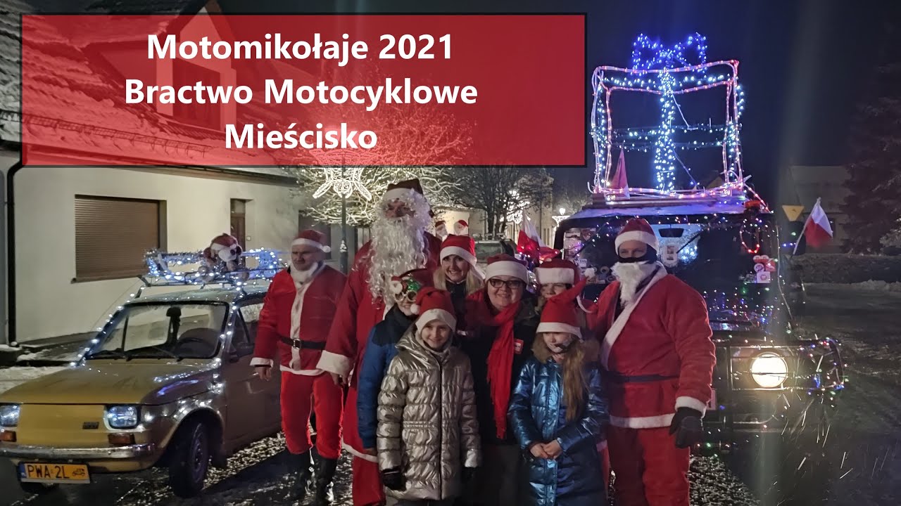 Mieścisko Motomikołaje  05.12.2021 z Bractwo Motocyklowe Mieścisko