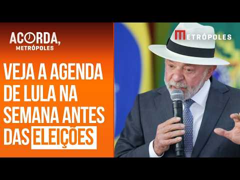 Confira a agenda do presidente Lula para a última semana antes do 1° turno