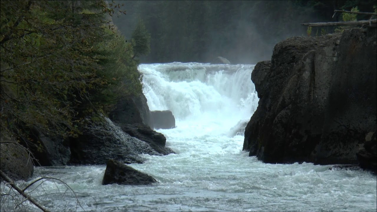 Sheep Falls, Fall River, Yellowstone National Park, Idaho YouTube