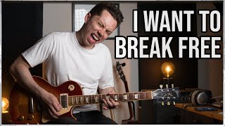 I WANT TO BREAK FREE - Queen | Sebastian Lindqvist Guitar Cover Resimi