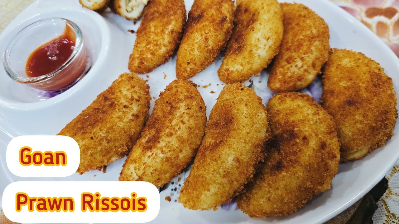 New Year Special Party Snack | Goan Prawn Rissois - YouTube