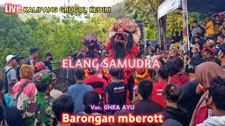 Rampak Singo Barong Jaranan ELANG SAMUDRA | Live Kalipang Grogol Kediri