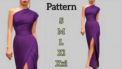 ✅ Evening Dress Pattern Making | The Final Fit Will Amaze You