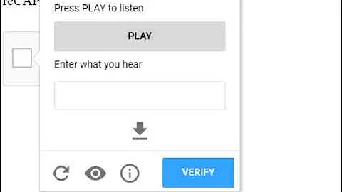 recaptcha v2 audio captcha's