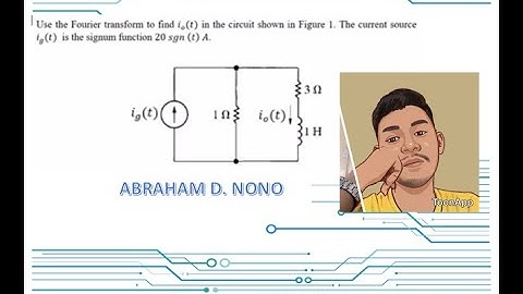Circuit Analysis - Fourier Transform Application