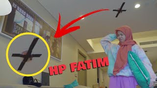 PRANK FATIM Seharian Nyari HP, TERNYATA DI ATAP **NANGIS**