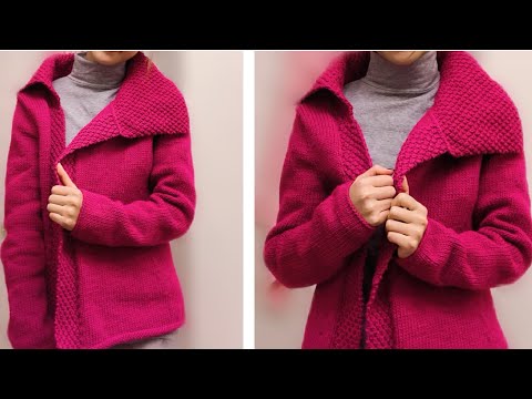 Video Phần 2-đan áo len nữ, đan áo vạt lệch, đan áo cổ lọ,... - youtube