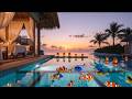 Maldives Paradise Escape 🌴 Crystal Lagoon Luxury Villa Ambience🌊 Deep Relaxation #maldives #vacation