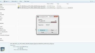 HD2 - Uninstall HSPL Step 2: extract rom from original file
