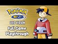 Pokemon gold full game playthrough