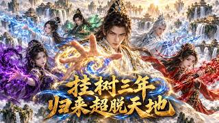 MULTISUB💥完整版💥三年之期已至同門還在引氣入體，他竟在懵懂之間超脫天地法則，天穹裂開金縫星辰倒轉丨#最新漫劇  #一口氣看完 #動漫 #anime #AI漫劇