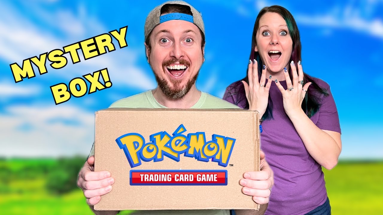 Husband Made Me A Pokemon Card MYSTERY BOX; I'm Opening It!