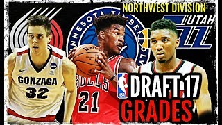 2017 NBA Draft Grades: Northwest Division: Jimmy Butler * Donovan Mitchell * Zach Collins