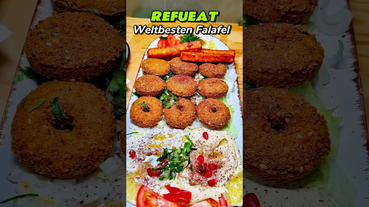 Die Welt besten Falafel bei REFUEAT 