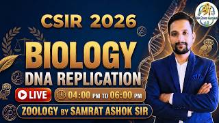 DNA Replication - in Eukaryotes | TGT / PGT /  LT / GIC / CSIR | NET/JRF by Samrat Ashok Sir