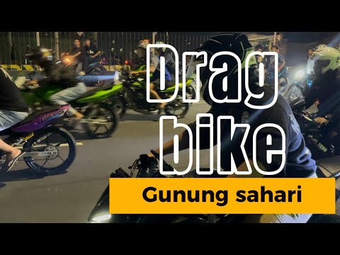 Ngeri cuuyyy... Semalam balap liar di daerah gunung sahari JakPus