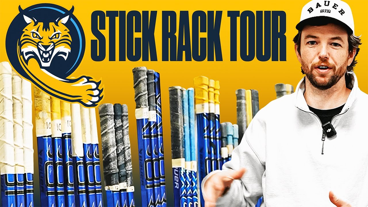 Разбираем КАЖДУЮ КЛЮШКУ на стойке NCAA | Хоккей Quinnipiac