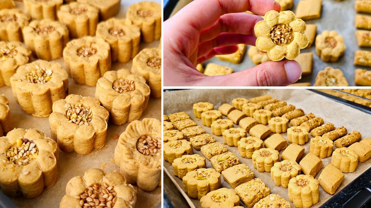 غريبة بدون ماكينة ⚘️🇹🇳❤️ Ghrayba aux pois chiche