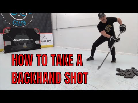 How to Take a Backhand Shot - Tips and Drills for a Dangerous Backhander