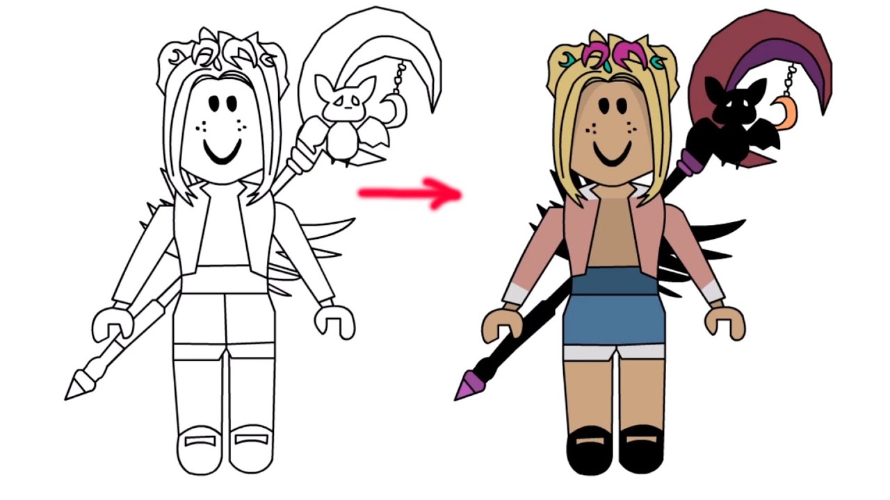 Roblox Anime Character Drawing