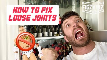 How to Fix Loose Wrestling Figure Joints | Easy Action Figure Repair Tutorial
