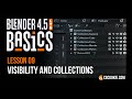 Visibility and Collections in Blender - BLENDER 4.5 BASICS (part 9)